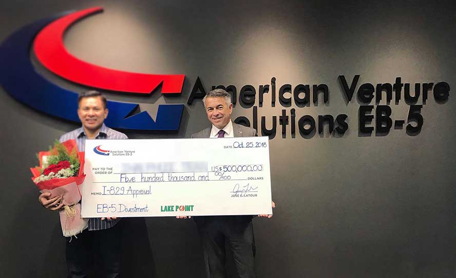 Các nhà đầu tư Việt Nam đầu tiên của AVS EB-5 chính thức nhận hoàn vốn